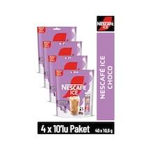 Nescafe Ice Choco Çikolata Aromalı Çözünebilir Kahve 10,6g 10'lu Paket 10x4 Diğer