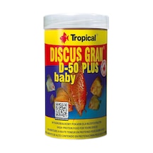 Discusgran D-50 Plus Baby Yavru Discus Balıkları İçin Renklendiricigranül Balık Yemi 250 Ml 130gr