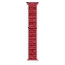 Watch Ultra 49mm Kordon Band-03 Serisi Hasır Strap Kayış-kırmızı