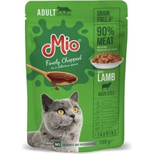 Mio Pouch Kuzu Etli Yetişkin Kedi Maması 100 G