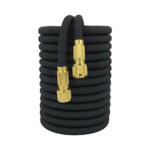 Siyah 25/50/75/100/150ft Bahçe Hortumu Esnek Hortum Bahçe Sulama Borusu Sulama 25ft-7.5m