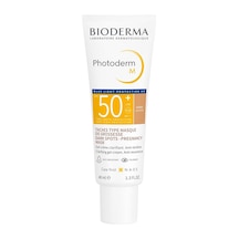 Photoderm M Spf50+ Koyu Leke Ve Mavi Işığa Karşı Çok Yüksek Korumalı Renkli Yüz Güneş Kremi 40 Ml