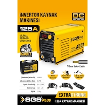 Sgs5155 İnvertör Kaynak Makinası 125 Amper Akım Korumalı