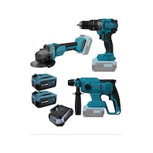 Catpower 4235 Akülü Vidalama + Kırıcı Delici + Taşlama Kömürsüz Motor 20 V 2 Adet 4.0 Ah Akü Catpower 4235 Akülü Vidalama + Kırıcı Delici + Taşlama Kömürsüz Motor 20 V 2 Adet 4.0 Ah Akü