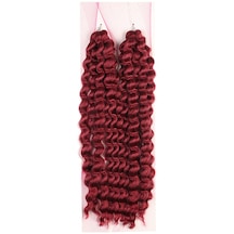 Nice Bulk Afro Su Dalgası / Kızıl - Mydr-463224 Çok Renkli