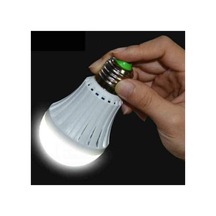9w Şarjlı Led Ampül Beyaz Renk Beyaz