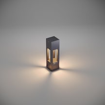 FoneLight AKA Set Üstü 35 cm LED Bahçe Yol Aydınlatması Antrasit Alüminyum IP65 Peyzaj Aydınlatma Armatürü 3000K