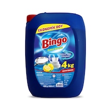 Bingo Limon Kokulu Sıvı Bulaşık Deterjanı 4 KG
