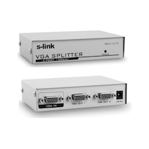 S-Link MSV-1215 2 VGA 150Mhz Monitör Çoklayıcı