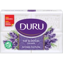 DURU SAF VE DOĞAL LAVANTA KOKULU BANYO SABUNU 4x150 GR