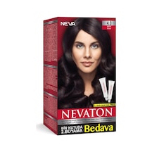 Nevaton Set Saç Boyası Bir Kutuda 2 Boyama 4.0 Kahve