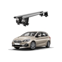 Royal Bmw 2 Serisi F45 2014 Ve Sonrası Uyumlu Gri Kilitli Ara Atkı Port Bagaj Tavan Barı