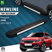 S-dizayn Peugeot 2008 Newline Krom Yan Basamak 179 Cm 2013-2019