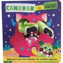 Canavar İle Eğlence / Parmak Kuklalı Kitap