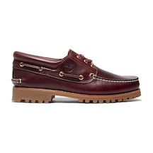 Sneaker Günlük Erkek Tb 0500096481 50009 Timberland Authentic Boat Shoe Burgundy Null Bordo
