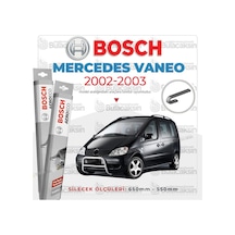 Mercedes Vaneo Muz Silecek Takımı 2002-2003 Bosch Aeroeco N11.4534