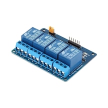 Arduino 5v 4 Kanal Röle Kartı - 4 Lü Röle Modülü Opto İzoleli
