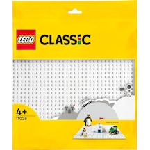 LEGO® Classic Beyaz Plaka 11026 - 4 Yaş ve Üzeri LEGO Severler için Açık Uçlu Yaratıcı Yapım Seti (1 Parça)