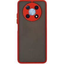 Huawei Nova Y90 Uyumlu Kılıf Montreal Silikon Kapak - Kırmızı