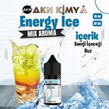 Akn Kimya Energy İce Mix Aroma Enerji İçeceği Buz Gıda Aroması 10 Ml