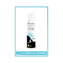 Emotion Invisible Fresh Black & White Kadın Deodorant 150ml Vegan, Leke Bırakmaz