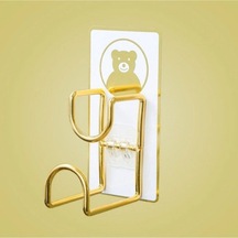 Mucit Home Bebek Küveti Askısı 2 Adet Gold Ayıcıklı Çok Amaçlı Leğen Askısı şeffaf