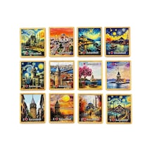 Magicool İstanbul Temalı Buzdolapı Süsü Magnet Alk5404
