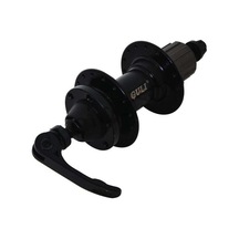 Mtb Arka Hazne Rulmanlı 32 Delik Alüminyum B43 Siyah Mandallı Siyah - Gri