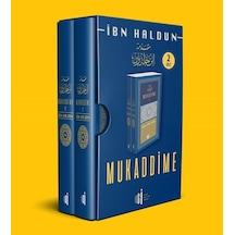 Mukaddime  - 2 Kitap Takım  - İbn Haldun  - İlgi Kültür Sanat Yayınları