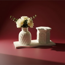 3'lü London Set - Ekonomik Seri - Decor - Pinterest - Bohem - İskandinav Tarzı - Vazo - Dekoratif Vazo - Obje - Biblo - Heykel - Hediyelik - Dekor Obje