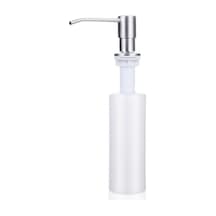 Gümüş-mutfak Lavabo Sabunluk Deterjan Sıvı El Yıkama Dispenseri Pompası Banyo Aksesuarları Tezgah Losyonu Depolama Şişesi