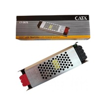 Şerit Led Trafosu 12v Cata Serisi Slim Kasa, Alüminyum Gövdeli İnce Güç Kaynağı, Kamera Ve Şerit Led Uyumlu 60