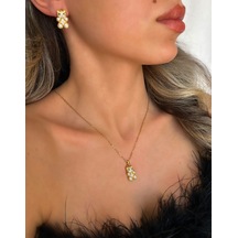 Sones Çelik Takı Setleri Sns50081070 Gümüş - Rose Gold