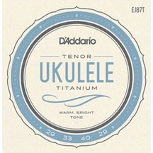 DADDARIO EJ87T TENOR UKULELE TEL SETİ, TITANIUM, WARM BRIGHT