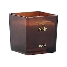 Doqu Home Luxury Noir Kokulu Mum 200 Gr Kahverengi
