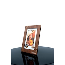 Dg Çerçeve Ahşap Desen Fotoğraf Çerçevesi 10x15 Cm 6'lı Set Mdf Arkalıklı