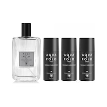 Aqua Di Polo Gran Paradiso Erkek Parfüm EDP 100 ML + Deodorant 3'lü