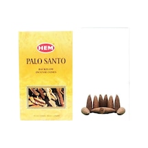 Hem Palo Santo Geri Akış Konik Tütsü 10 Adet