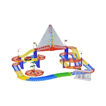 Arabalı Lunapark Oyuncak Işıklı Sesli 106 Parça