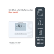 General Mitra Ht300s Smart Kablosuz Akıllı Tuya Oda Termostatı