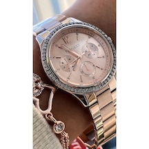 Ferrucci Fc06989 Rosegold Çelik Taşlı Şık Kadın Kol Saat+bileklik