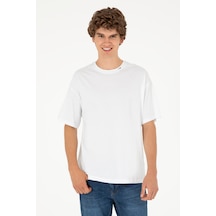 U.s. Polo Assn. Erkek Beyaz Tişört 50294288-vr013