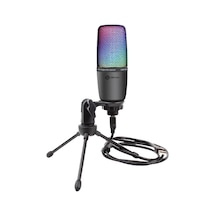 Dexim DMK003 RGB Tripodlu PC/PS5 Uyumlu Siyah Oyuncu ve Yayıncı Mikrofonu
