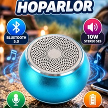 Bluetooth 5.0 Mini Taşınabilir Hoparlör 10w Stereo Ses, Dahili Mikrofon Ve 400mah Pil