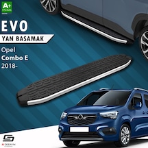S-dizayn Opel Combo E Evo Krom Yan Basamak 203 Cm 2018 Üzeri A+ Kalite