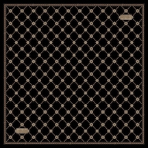 LA BOUTIQUE 1854 Sura İpek - 03 - 90x90 Siyah - Antrasit