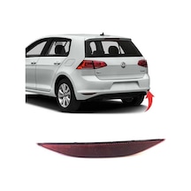 Volkswagen Golf 7 2013-2017 Arka Tampon Reflektörü Sağ Karartılmış Oem 5g0945106a