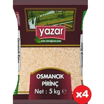 Yazar Osmancık Pirinç 4 x 5 KG