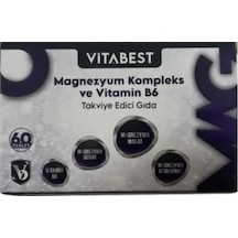 Vıtabest Magnezyum Kompleks & B6 60 Tablet