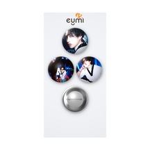 Stray Kids Karma Albüm Karma Versiyonu Bangchan 3'lü Metal Rozet Seti 58mm İğneli Buton Çanta Yaka Rozeti Çok Renkli